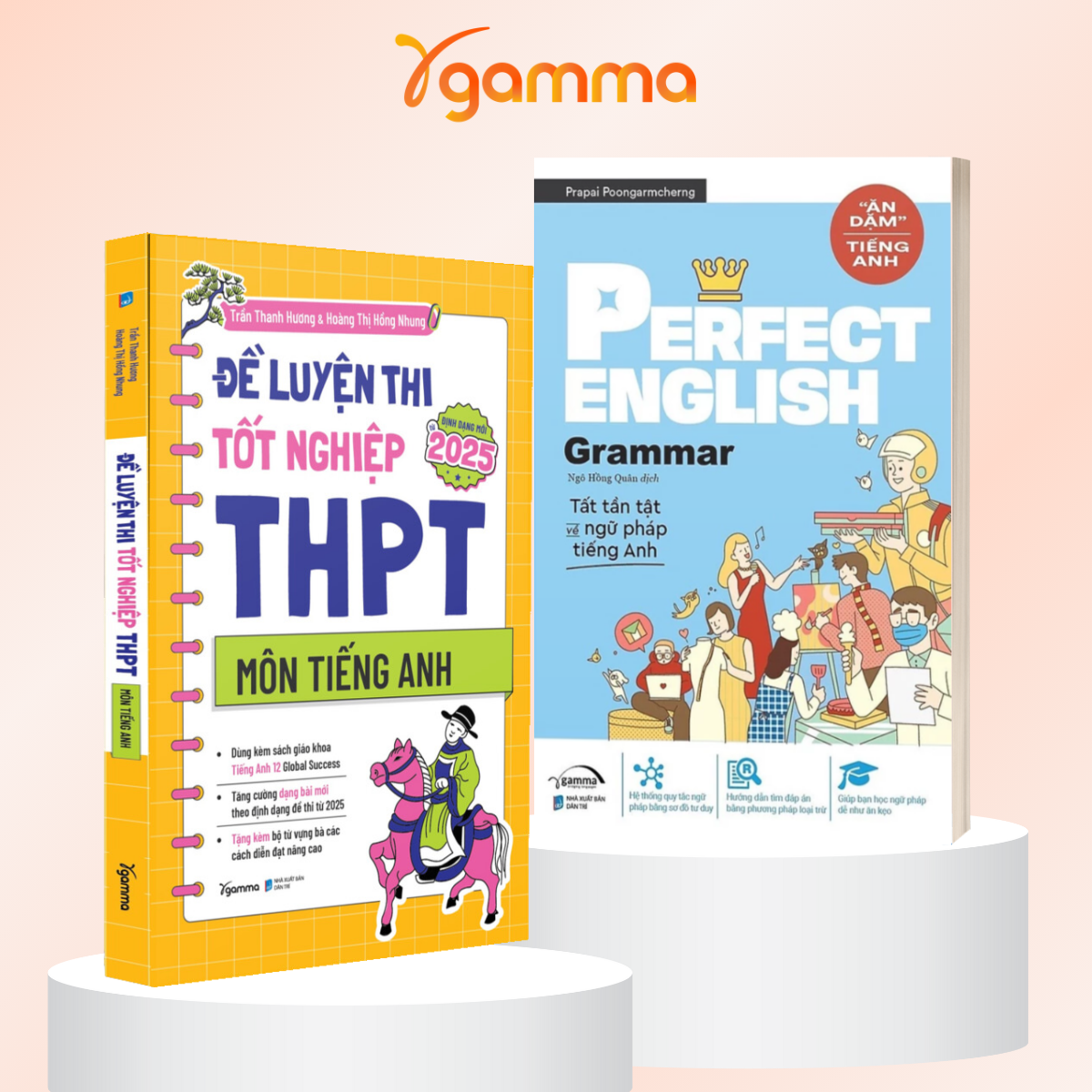 Combo Đề Luyện Thi Tốt Nghiệp THPT Môn Tiếng Anh + Perfect English Grammar - Tất Tần Tật Về Ngữ Pháp Tiếng Anh