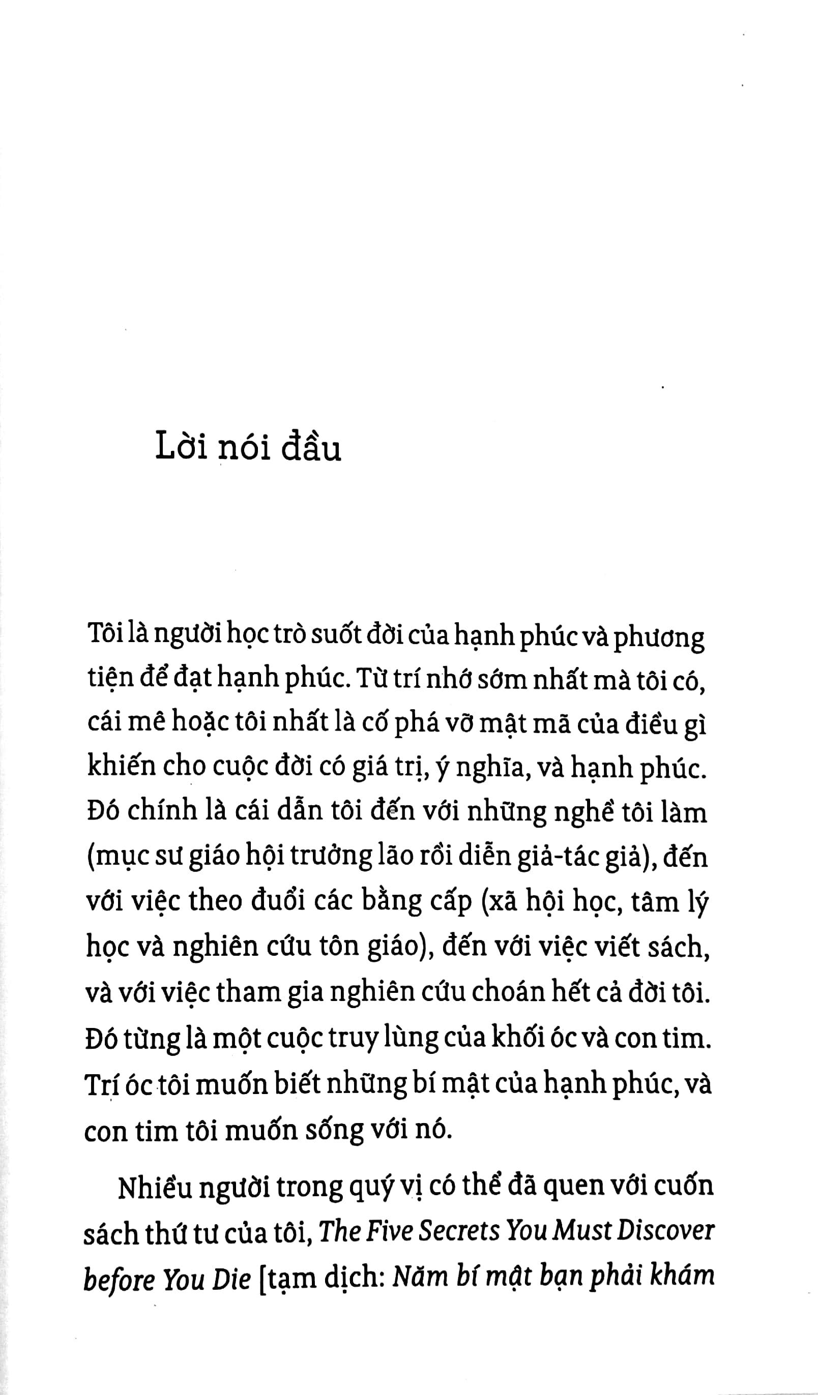 Năm Kẻ Trộm Hạnh Phúc