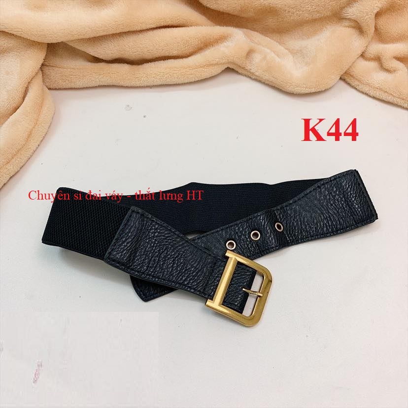 Đai váy Belt nịt chữ D đồng HOT Bản 4cm