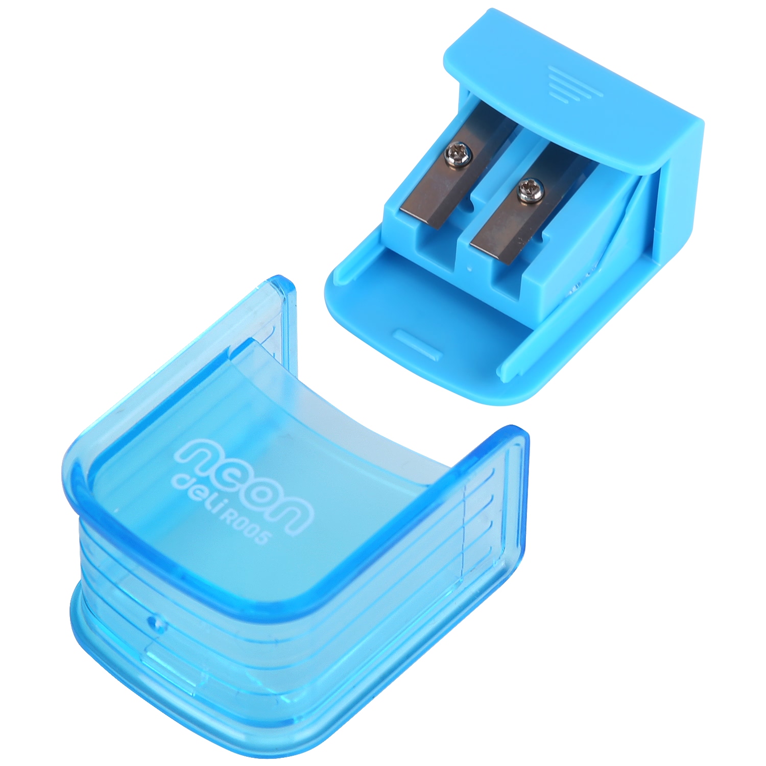 Gọt Chì Mini Deli - 2 Lỗ - Xanh Dương/ Hồng/Xanh Lá - Màu Ngẫu Nhiên 1 Chiếc - ER00500