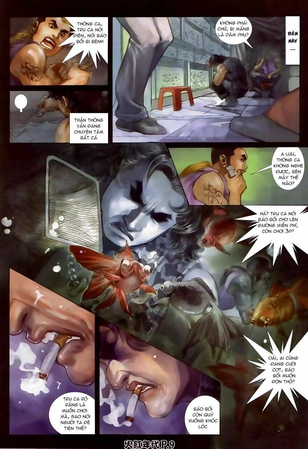 hỏa hồng niên đại hắc cốt đường chapter 92 7