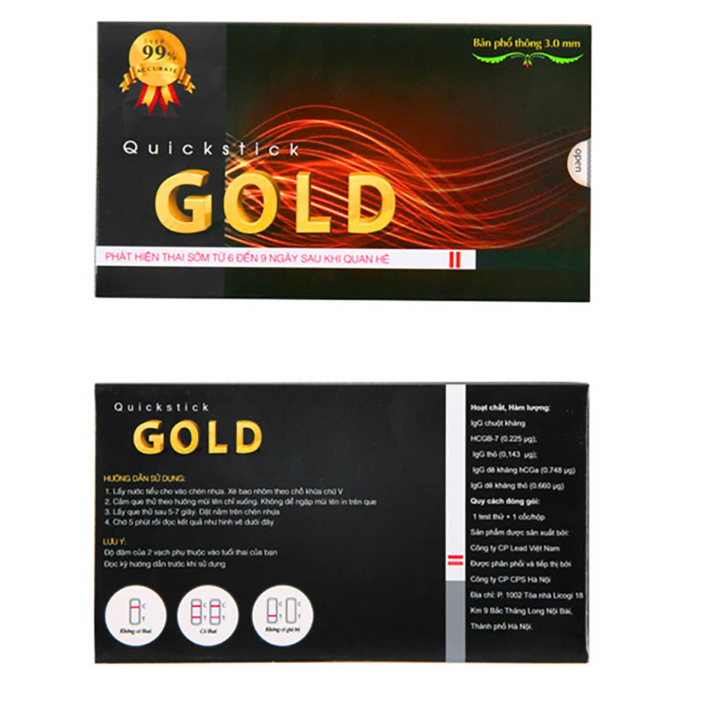 Que thử thai nhanh Quickstick