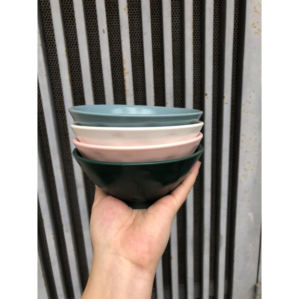 Bát cơm sứ màu pastel men bóng siêu xinh