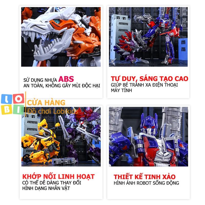 Đồ chơi ô tô mô hình  Optimus Prime/Bumblebee/Grimlock/Slug - TRANSFORMER biến hình Robot