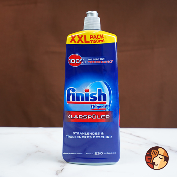 Combo: Bột Finish Classic 2,5kg + Muối Finish 1.5kg + Nước làm bóng 1150ml + Vệ sinh máy 250ml