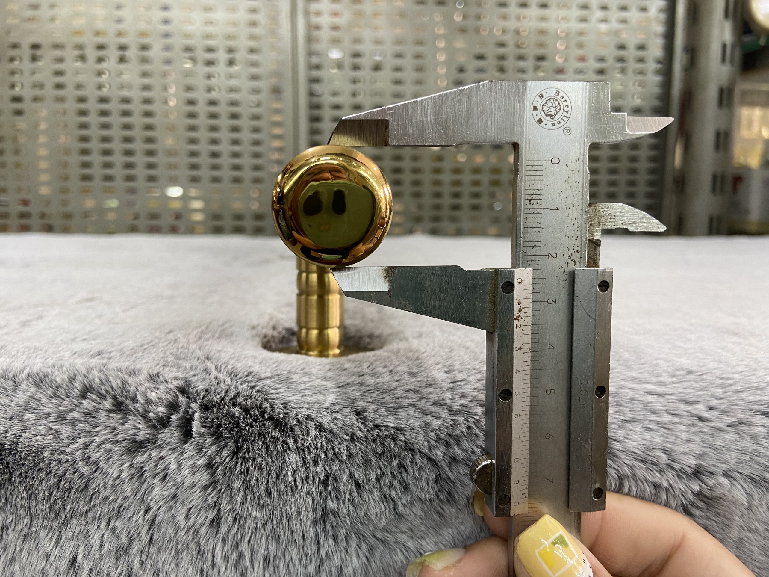 Tay Nắm Inox Đúc mạ vàng PVD cao cấp dài 4 tấc