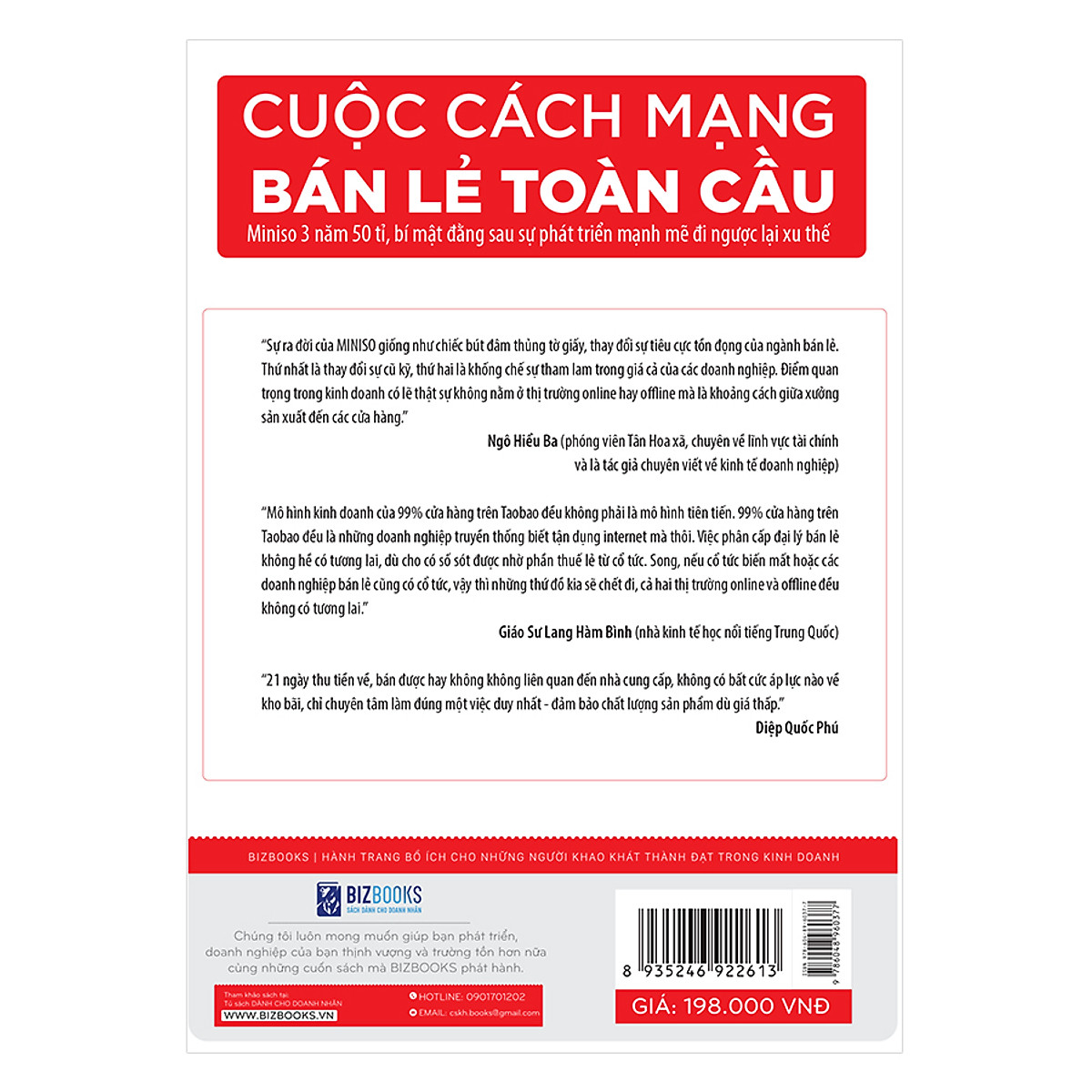 BIZBOOKS – Sách MINISO - Cuộc Cách Mạng Bán Lẻ Toàn Cầu - MinhAnBooks