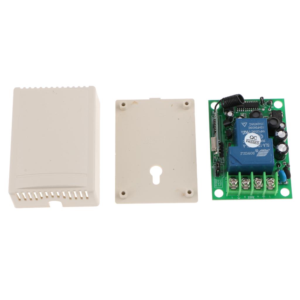 High Quality Wireless Remote Control Switch Relay Receiver RF Transmitter