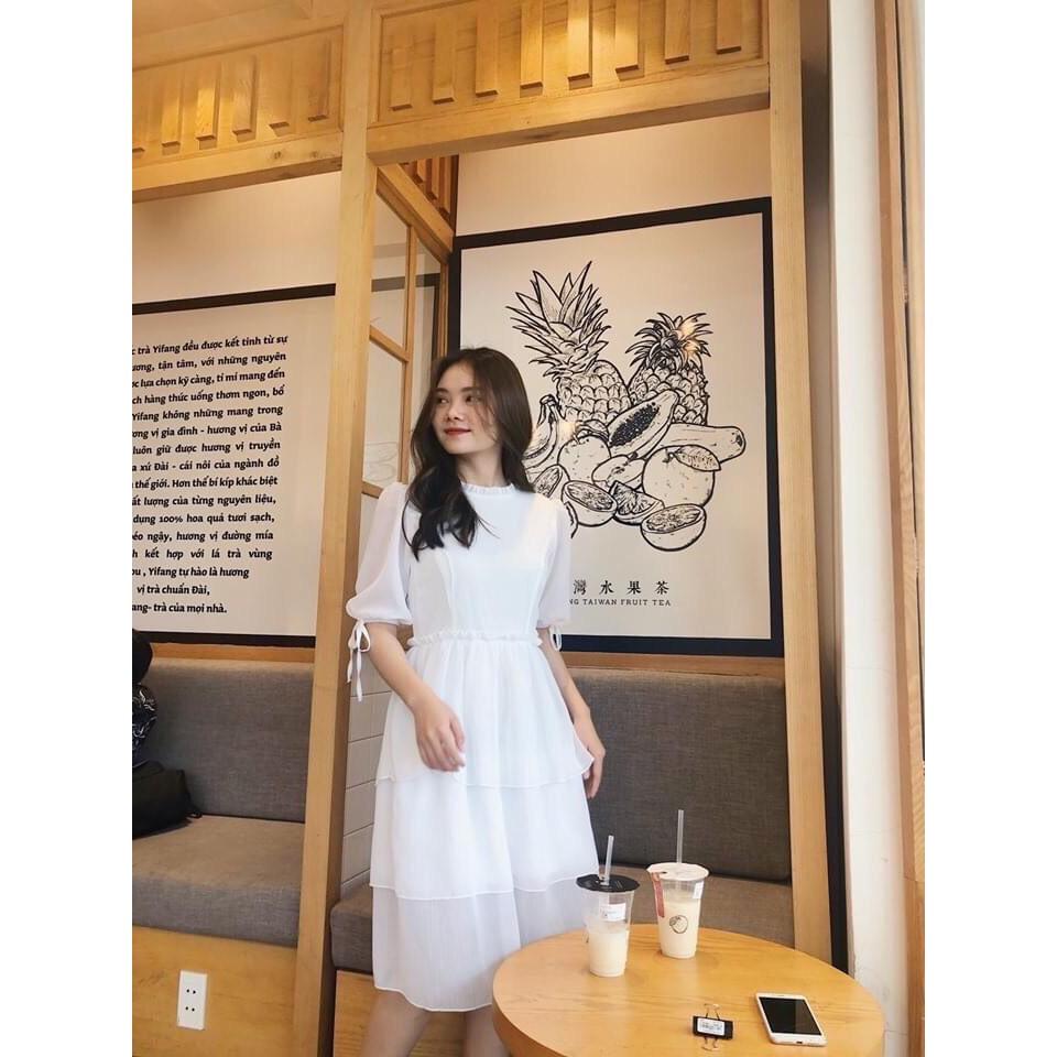 KAT DRESS - ĐẦM VOAN BA TẦNG