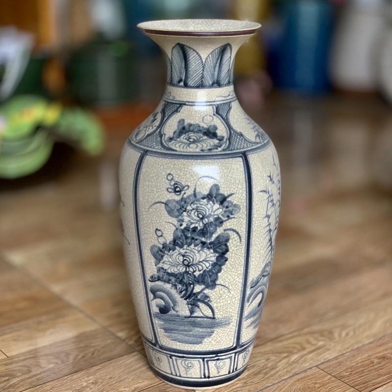 Bình Hoa gồm sứ cao cấp 38cm.