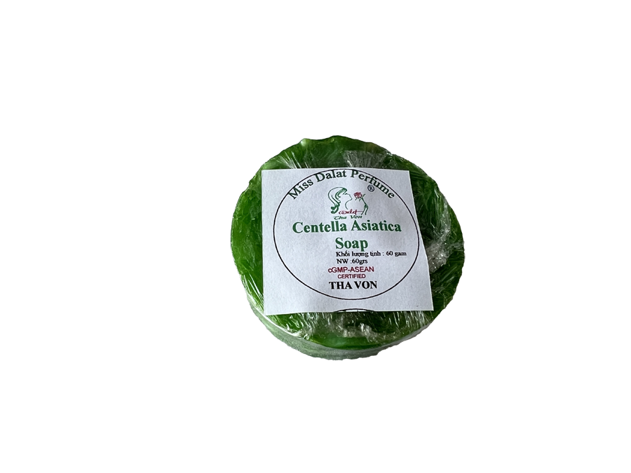 Xà Bông Rau Má (Centella Asiatica Soap)  Tha Von 60 gam