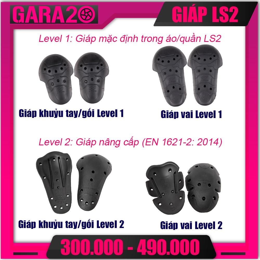 GIÁP KHUỶU TAY-GỐI-VAI LS2 - GARA20