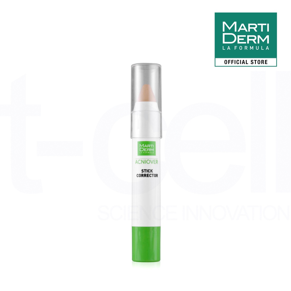 Bút che khuyết điểm &amp; làm giảm mụn - MartiDerm Acniover Cover Stick Corrector (15ml)