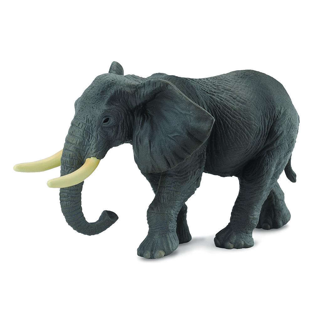 Mô hình thu nhỏ: Voi Châu Phi - African Elephant , hiệu: CollectA, mã HS 9651050 - Chất liệu an toàn cho trẻ - Hàng chính hãng