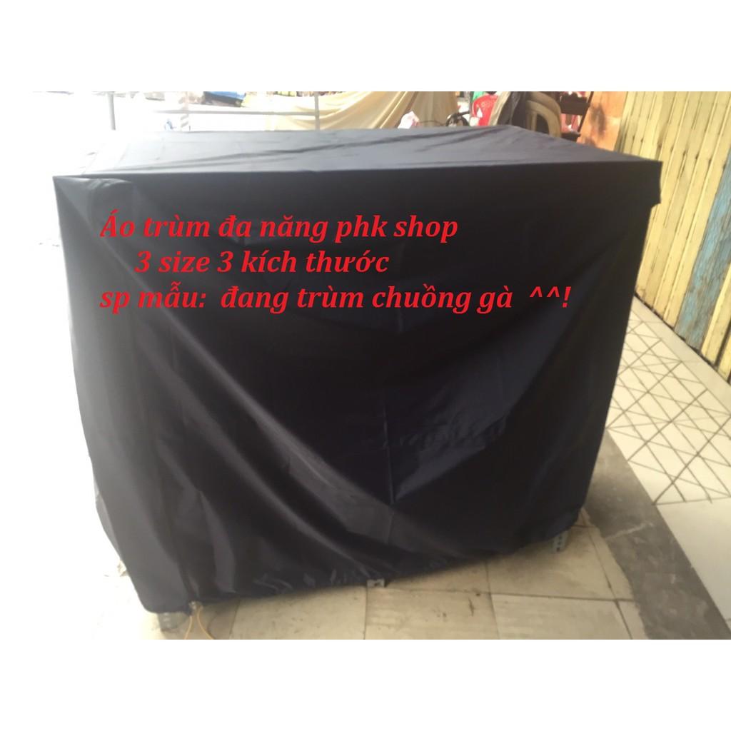 Bạt phủ trùm hàng đa năng vải dù không thấm nước phk shop