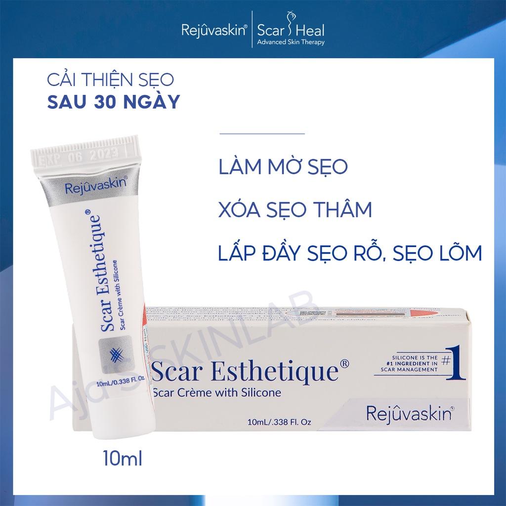 Kem làm mờ sẹo thâm, lấp đầy đầy và phục hồi da Scar Esthetique REJUVASKIN 10ml - AJA'S SKINLAB