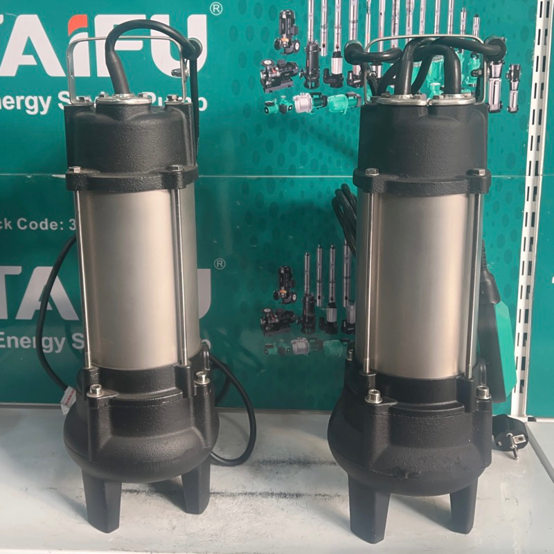 Máy bơm chìm nước thải 750W Thân INOX 304 TAIFU WFD25-11-0.75 và WFD25-11-0.75A - Bảo hành 1 năm