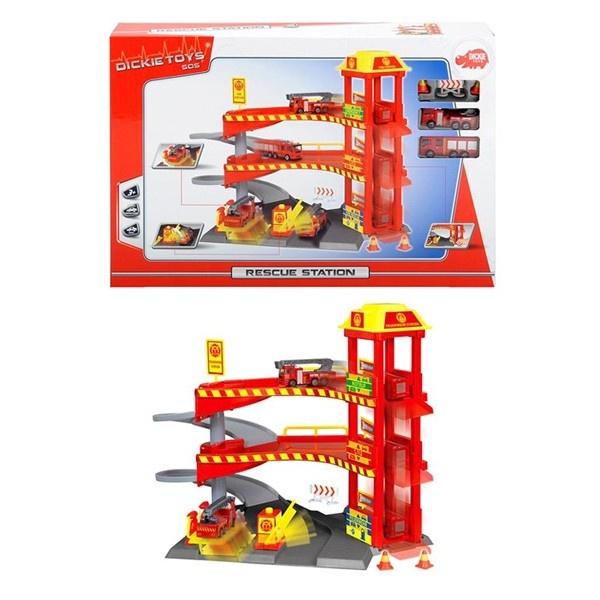 Bộ Đồ Chơi Trạm Cứu Hộ DICKIE TOYS Rescue Station SKU:4006333043024