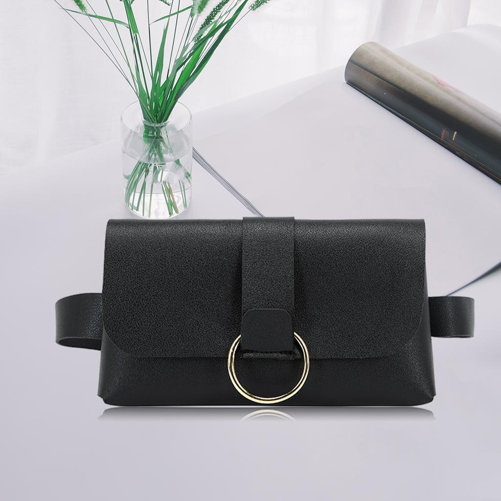 Fanny Pack PU Leather  Purse Waist Bag