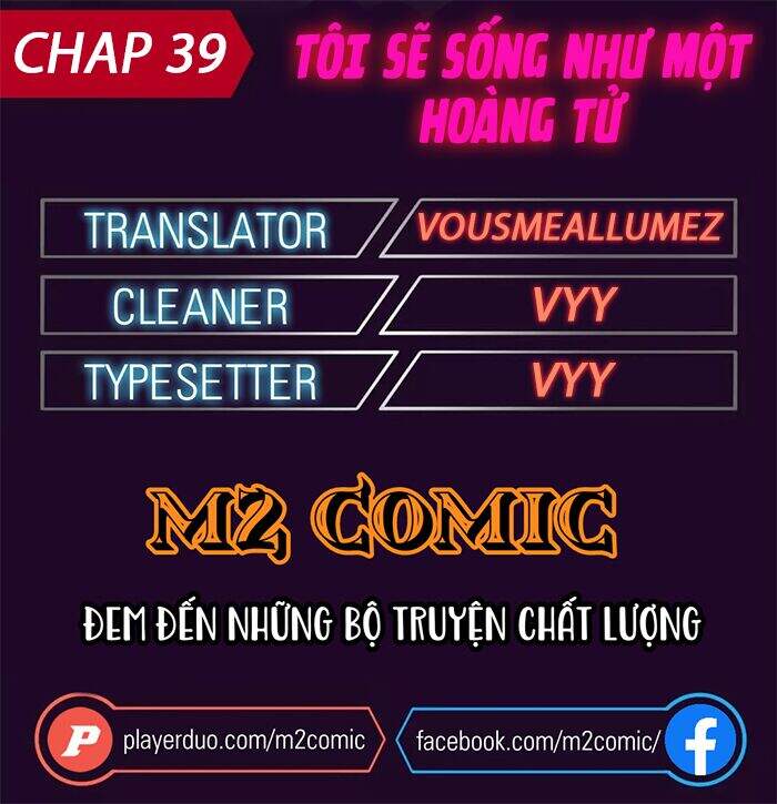 tôi sẽ sống như một hoàng tử chapter 39 1