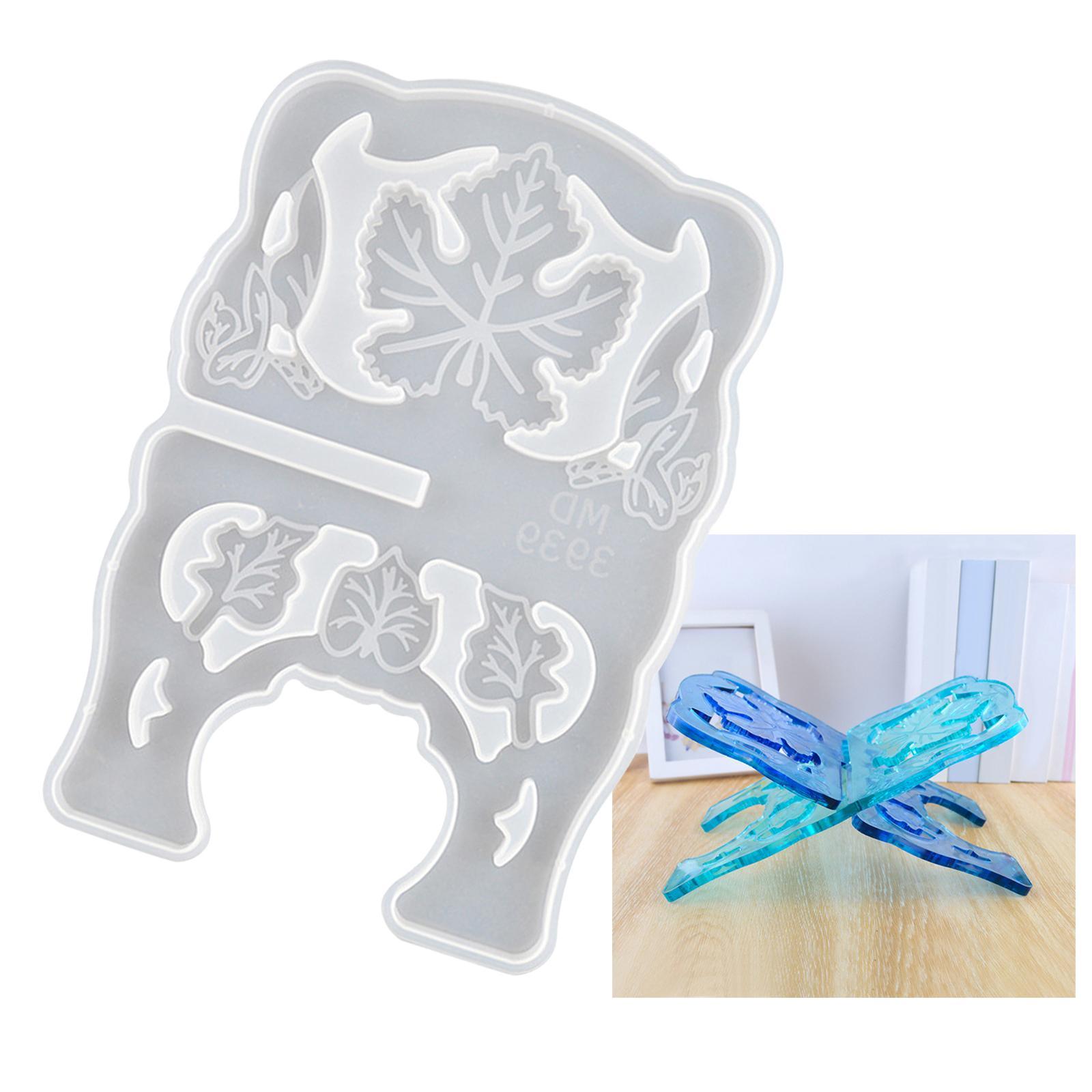 Book Holder Resin Casting DIY Epoxy Silicone Bookshelf Supplies