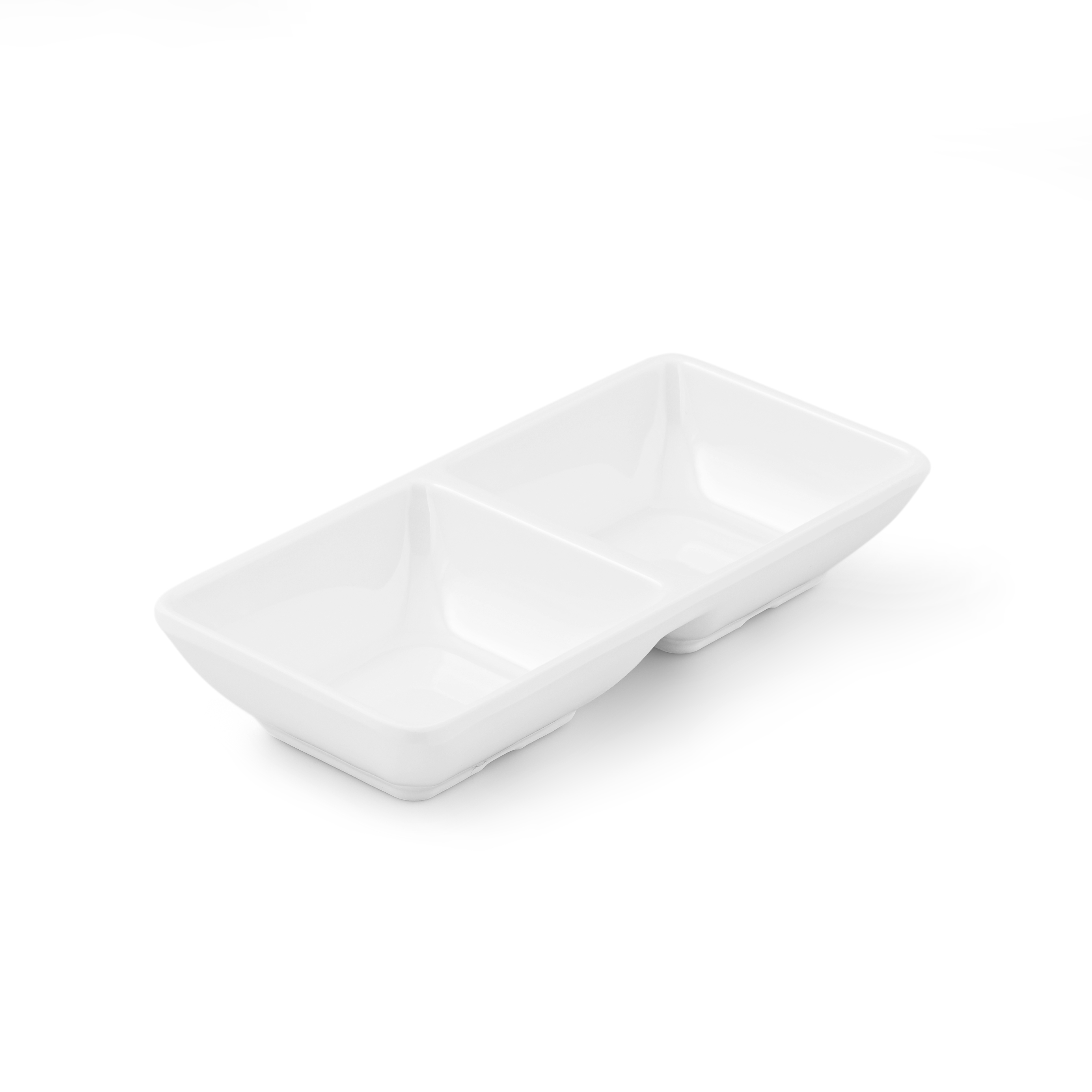 Dĩa chấm chia ngăn bằng nhựa melamine cao cấp