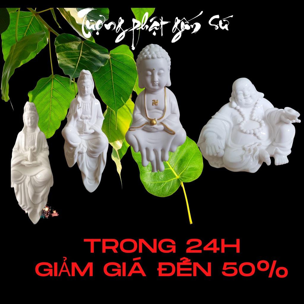 Tượng Phật Di lạc và Kệ Cây Đèn Led Nguyệt Mộc Trầm |Quà lưu niệm