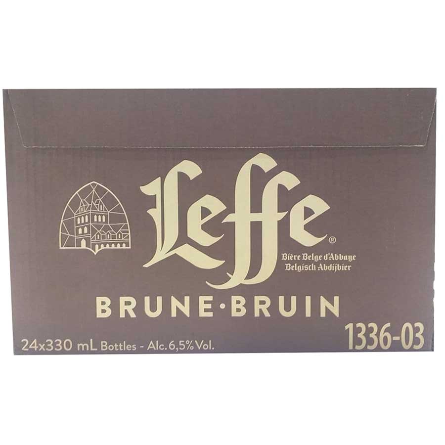 Bia Leffe Brune Nâu 330ml Thùng 24 Chai