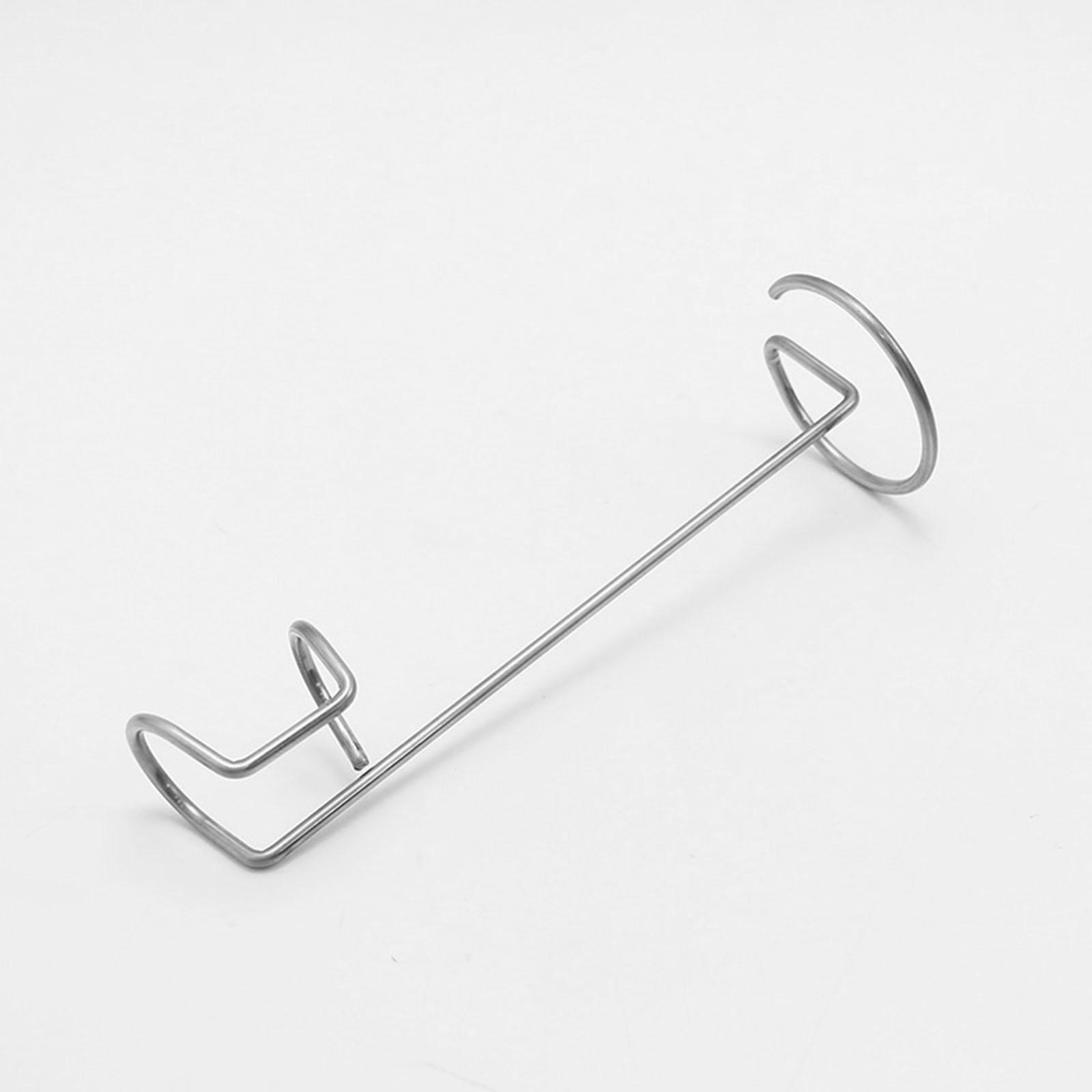 2xMetal Egg Beater Stand Coffee Frother Holder for Restaurant Supplies