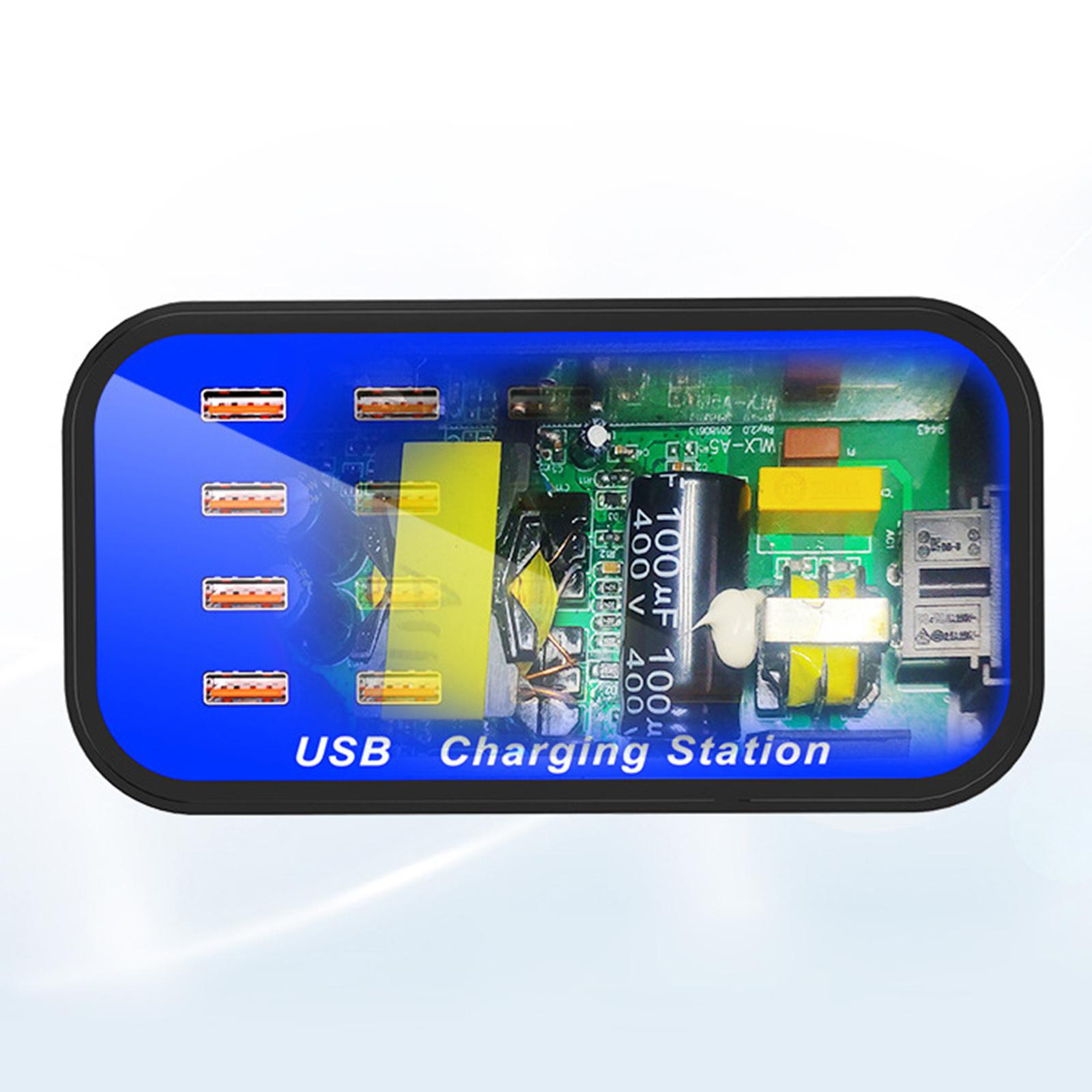Multiple USB Charging Station Organizer 20-Port Professional Accessories US