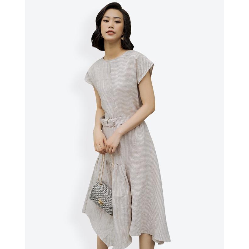 Đầm Linen Nữ Màu Kem Harmony F2 Fashion & Freedom