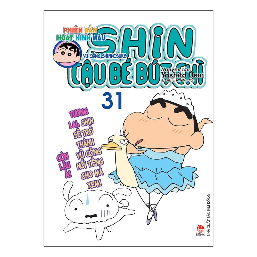 Hình ảnh Shin Cậu Bé Bút Chì - Phiên Bản Hoạt Hình Màu: Vũ Công Shinnosuke Tập 31 (Tái Bản)