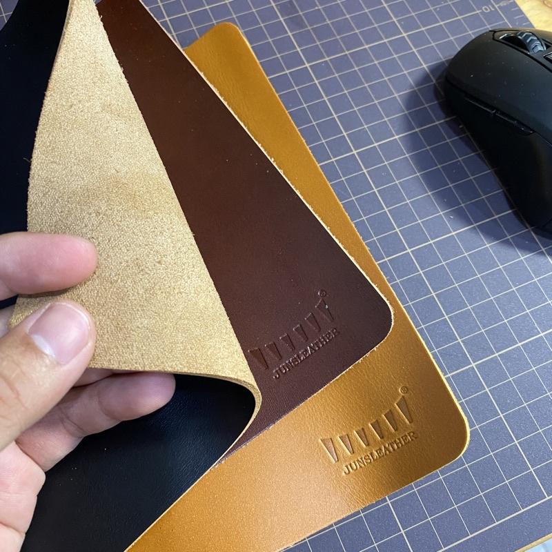 Miếng lót chuột Da bò nguyên tấm kháng nước của Junsleather