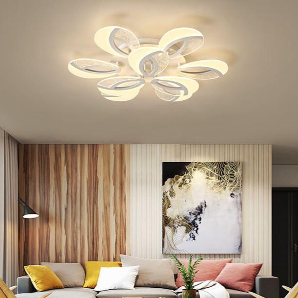 Đèn trần INSER kiểu dáng độc đáo với 3 chế độ ánh sáng hiện đại - kèm điều khiển từ xa - .