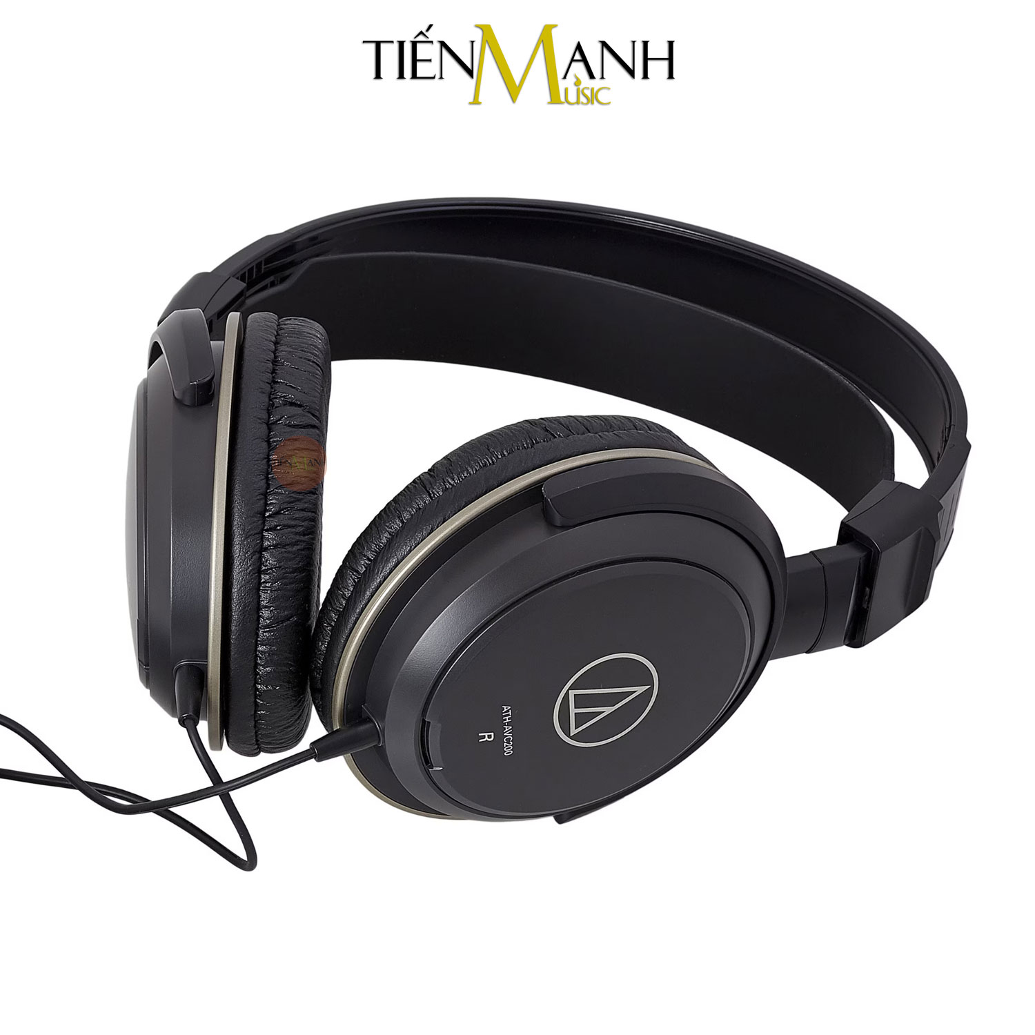 Tai Nghe Cao Cấp Audio Technica ATH-AVC200 Closed Back - Headphone Chụp Tai Hifi AVC200 Hàng Chính Hãng