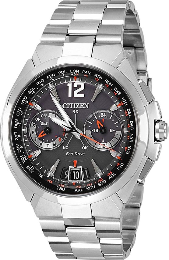 Đồng Hồ Nam Dây Kim Loại CITIZEN CC1091-50E (46mm) - Mặt Đen