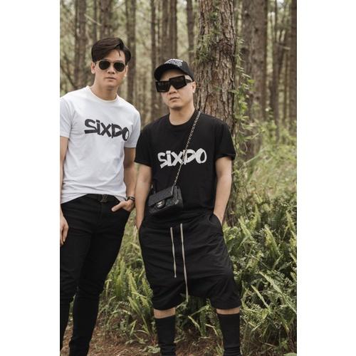Áo Thun Nam Đen Logo SIXDO