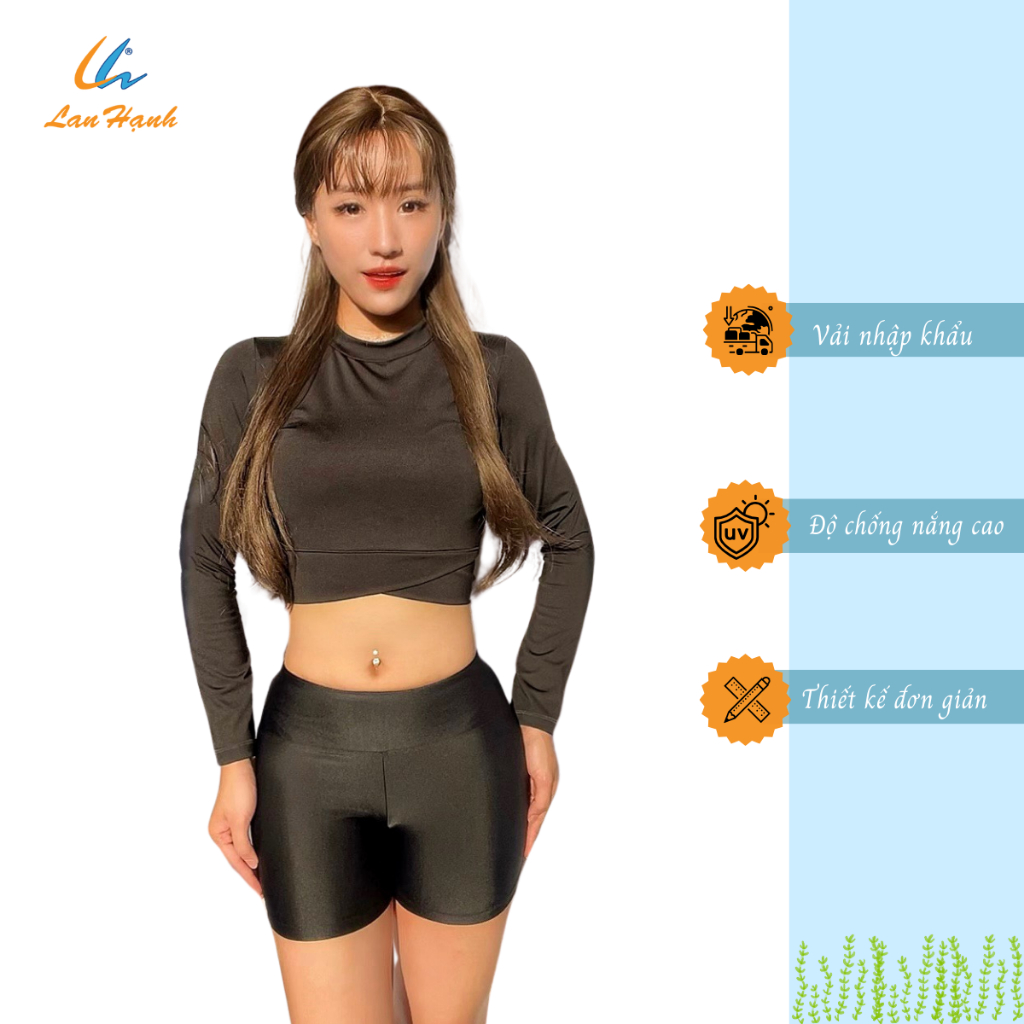 Aó Tập Nữ Tay Dài 70076 Lan Hạnh