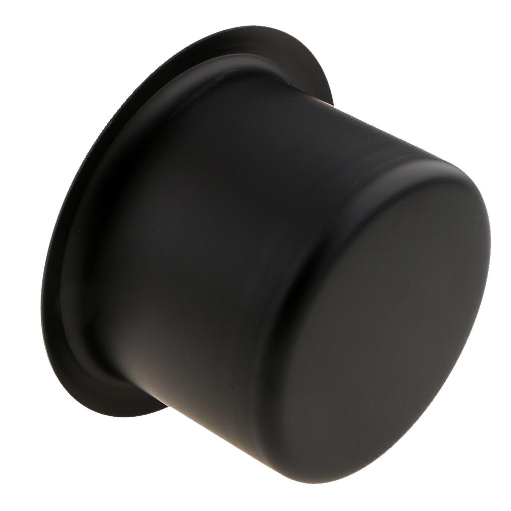 6x Aluminum Alloy Cup Drink Holder for Marine Boat Car Truck Camper RV Black