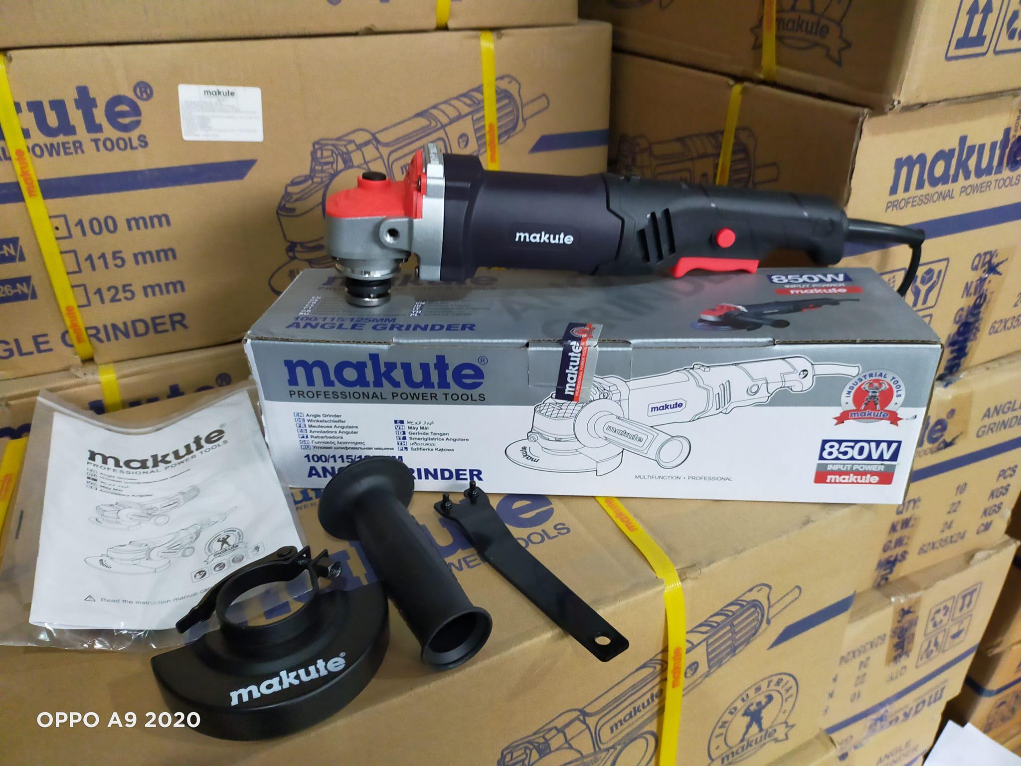 MÁY MÀI 850W 100MM MAKUTE AG126-L- HÀNG CHÍNH HÃNG