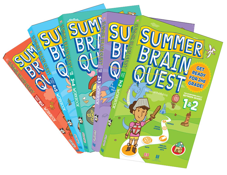 Summer brain quest- sách tham khảo cấp 1 ( 5 - 10 tuổi )