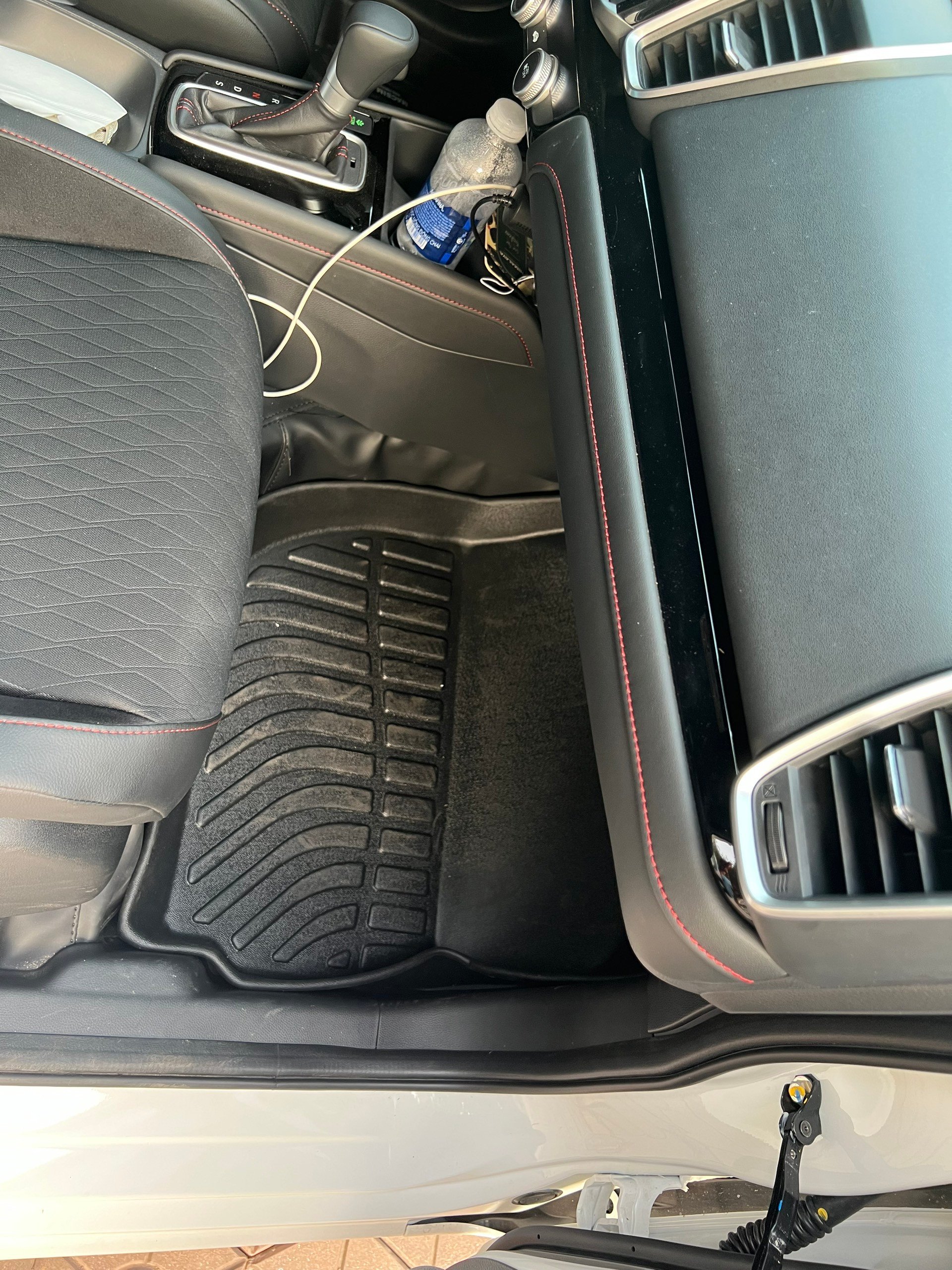 Hàng loại 2 Thảm lót sàn xe ô tô Honda City 2015-nay Nhãn hiệu Macsim chất liệu nhựa TPE