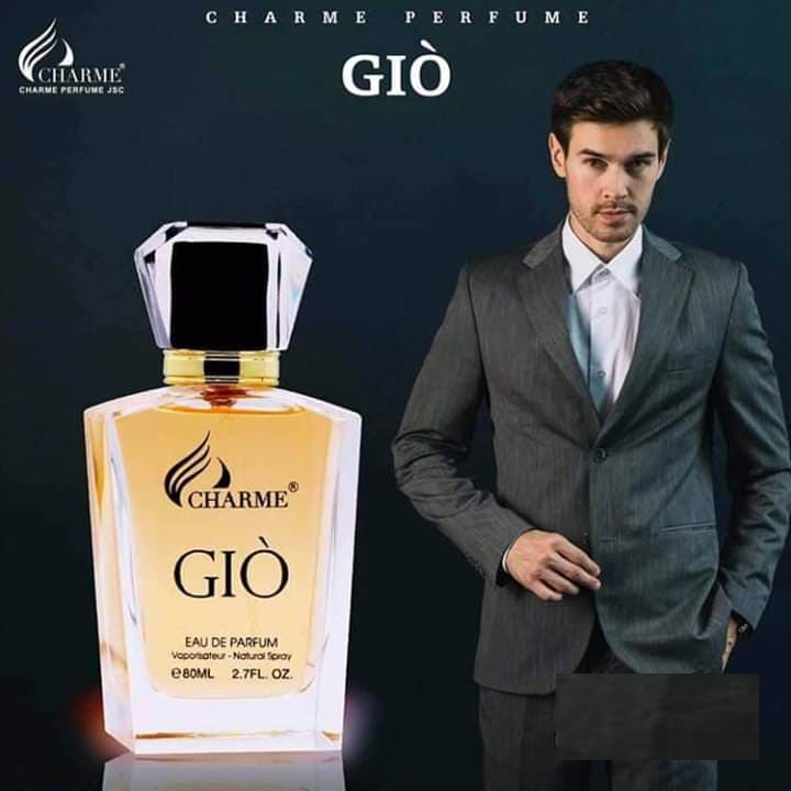 Nước Hoa Nam Charme Giò 80ml