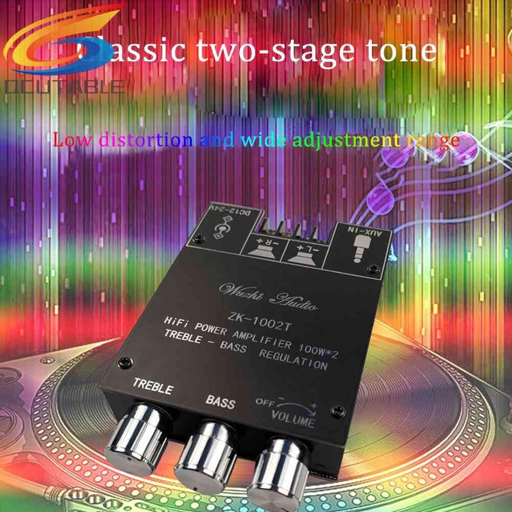 Bảng Mạch Khuếch Đại Âm Thanh ZK-1002T HIFI 2.0 Kênh 100Wx2 Chuyên Dụng