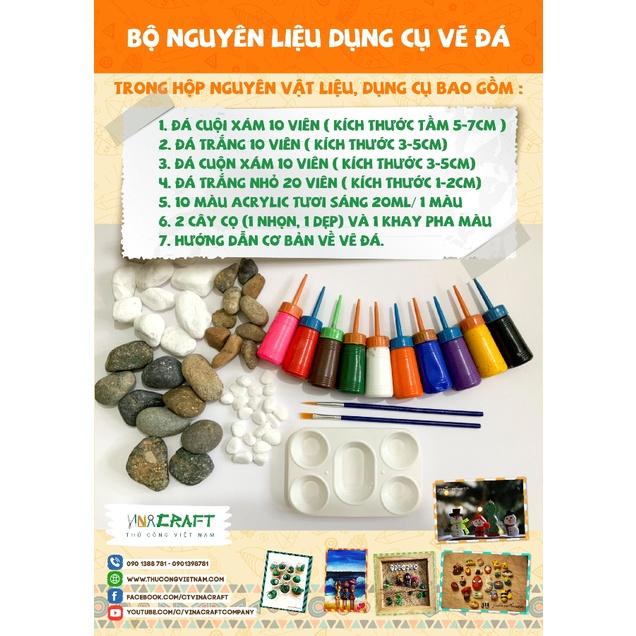 Kit vẽ đá màu sắc