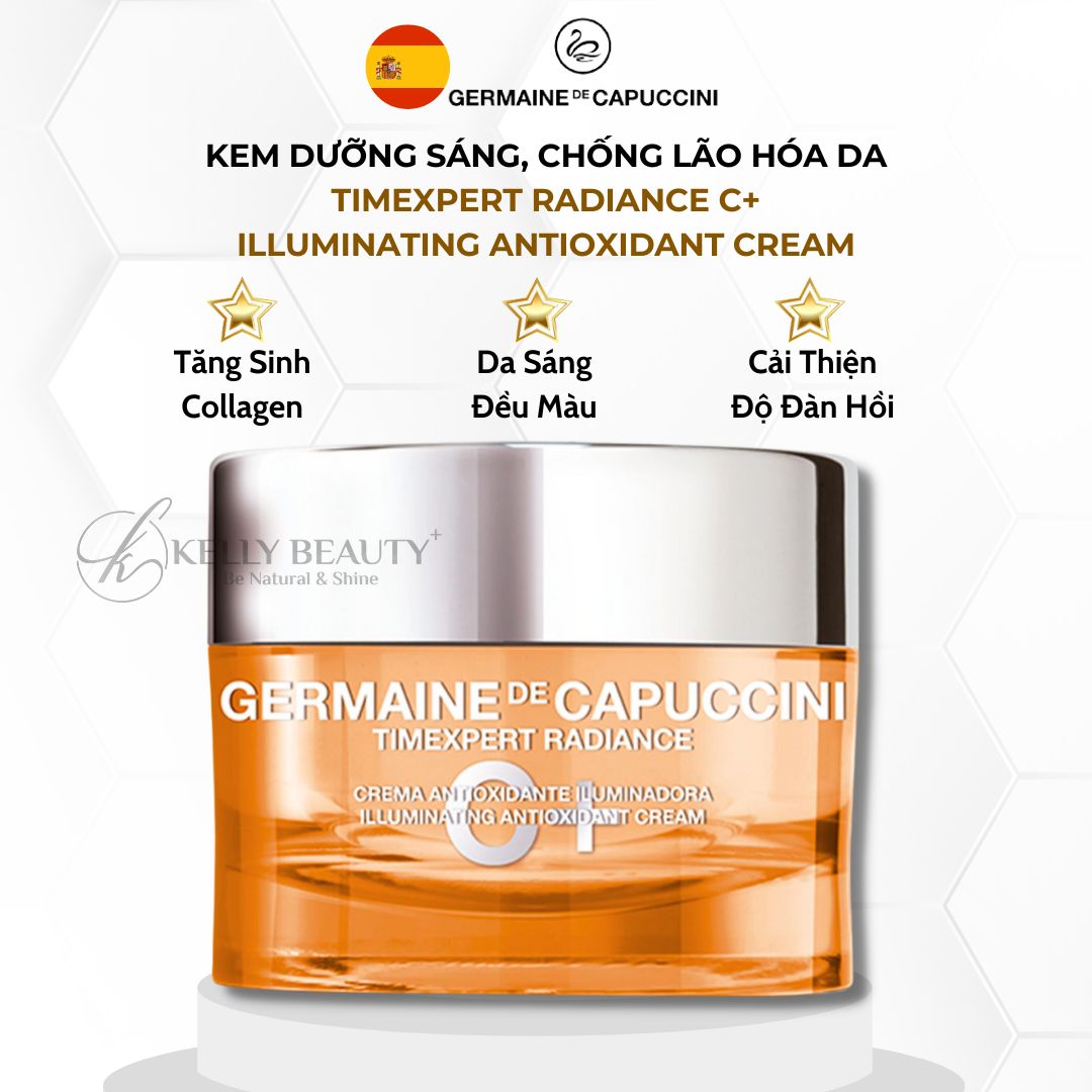 Kem Dưỡng Sáng, Chống Lão Hóa Da Germaine Timexpect Radiance C+ Illuminating Antioxidant Cream | Kelly Beauty