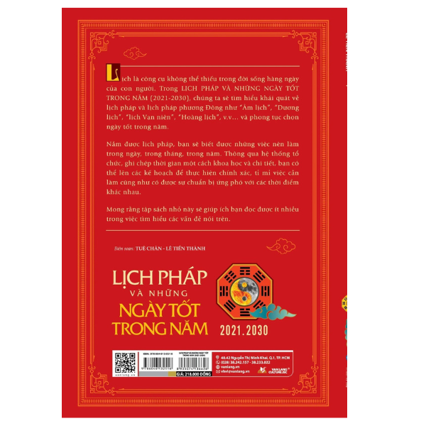 Lịch Pháp Và Những Ngày Tốt Trong Năm (2021 - 2030)