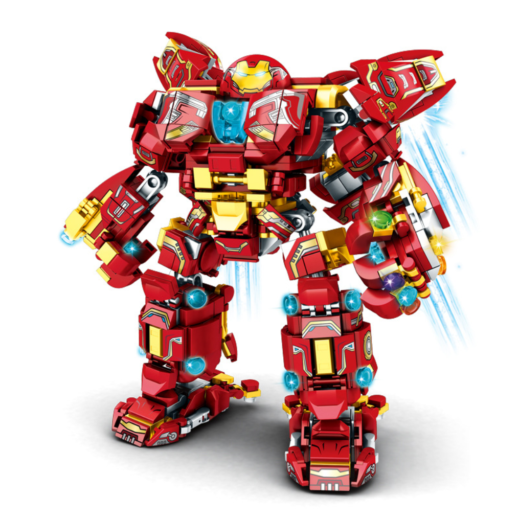 Bộ Đồ Chơi Lắp Ráp Xếp Hình Mô Hình Người Sắt, robot