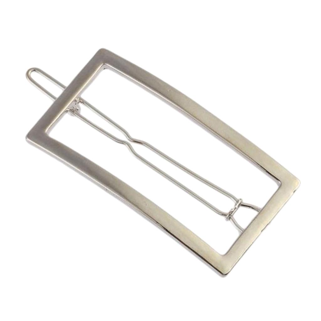 Metal Geometric Hollow Barrette Hair Clips Hairpins Barrettes Hair Clips For
