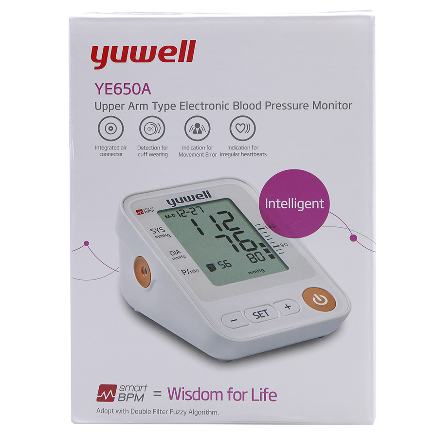 Máy Đo Huyết Áp Bắp Tay Yuwell YE650A